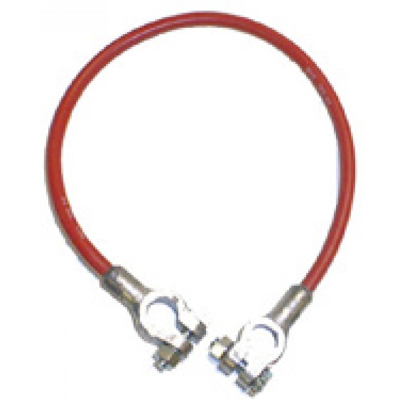 20 inch Battery Cable Lug/Lug 4 Gauge Red (8.682-790.0) BCSN420